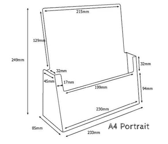 Leaflet Holders And Business Card Dispensers Displaypro 15