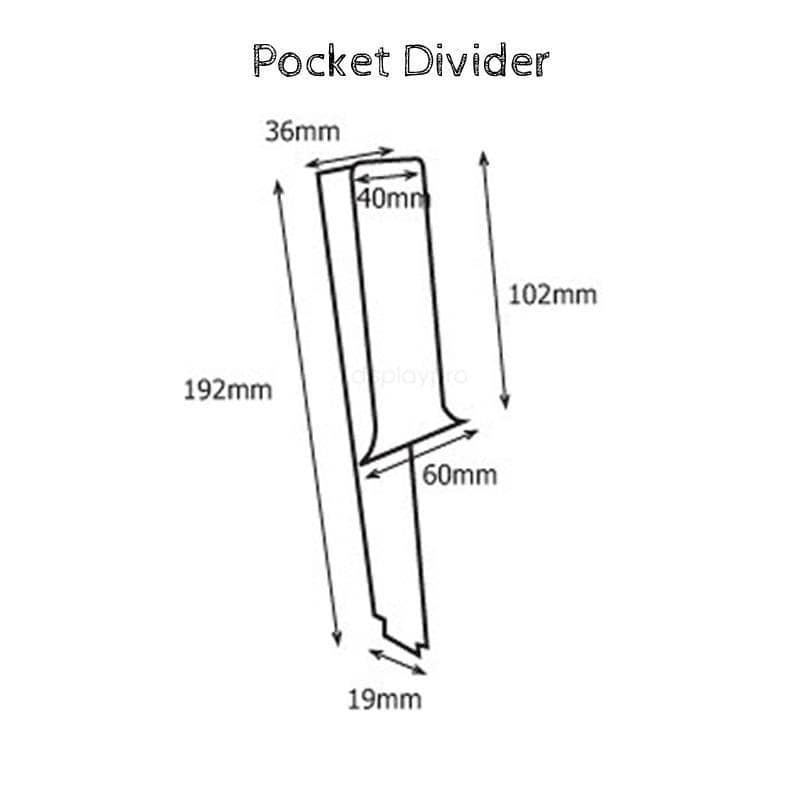 Multi Pocket Leaflet Holders Displaypro 7
