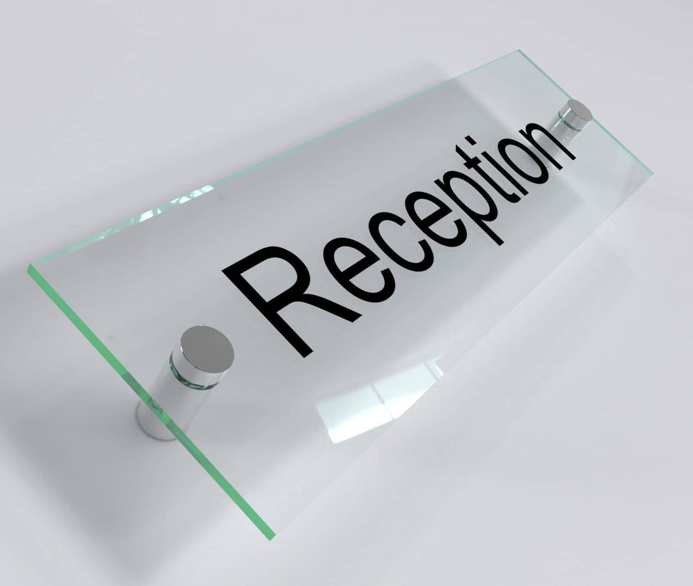 Office Door Plaques - Glass Effect Acrylic Displaypro