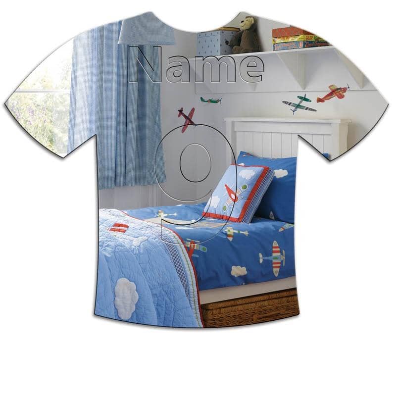 Personalised Football Shirt Acrylic Mirror Displaypro