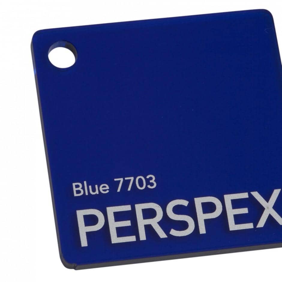 Translucent Dark Blue Acrylic Sheet Displaypro
