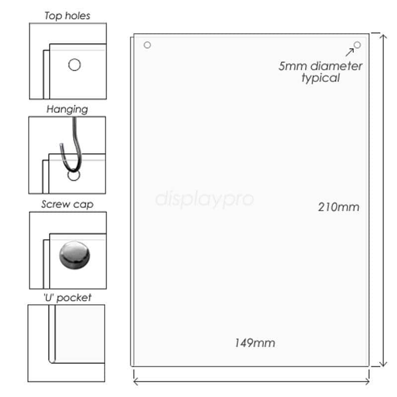 Pvc Wall Poster Displays Displaypro 2