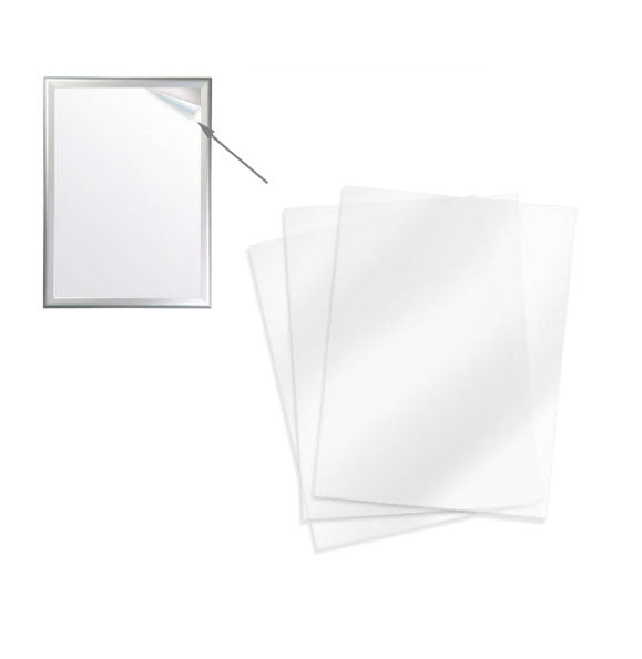 Anti-Glare Snap Frame / Pavement Sign Replacement Cover