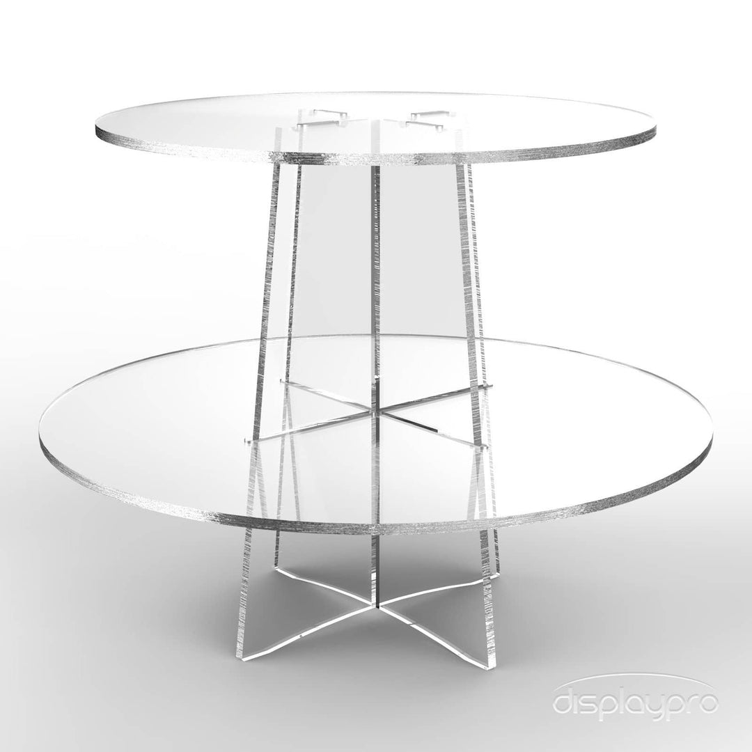 Round Acrylic Cupcake Stand Displaypro 2