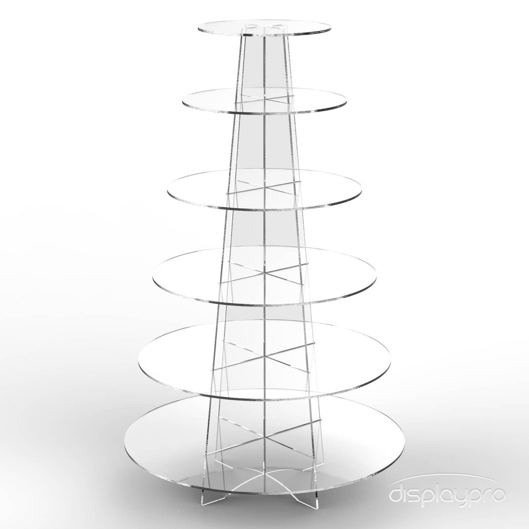 Round Acrylic Cupcake Stand Displaypro 41