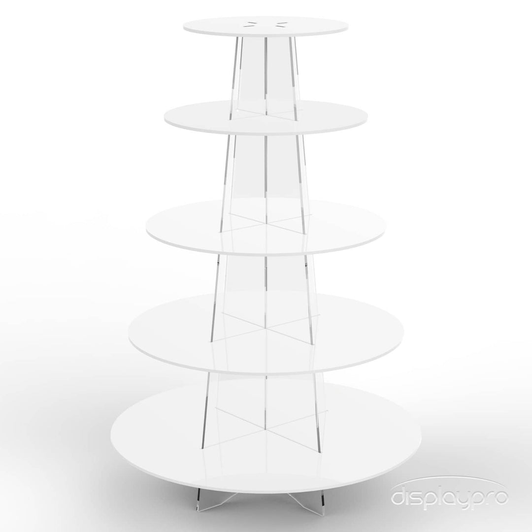 Round Acrylic Cupcake Stand Displaypro 52