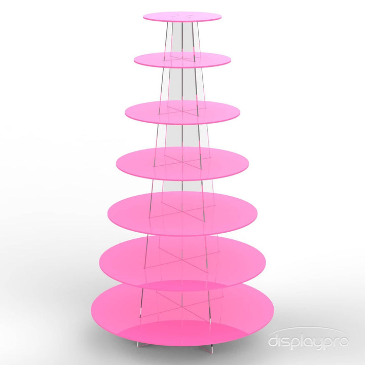 Round Acrylic Cupcake Stand Displaypro 72