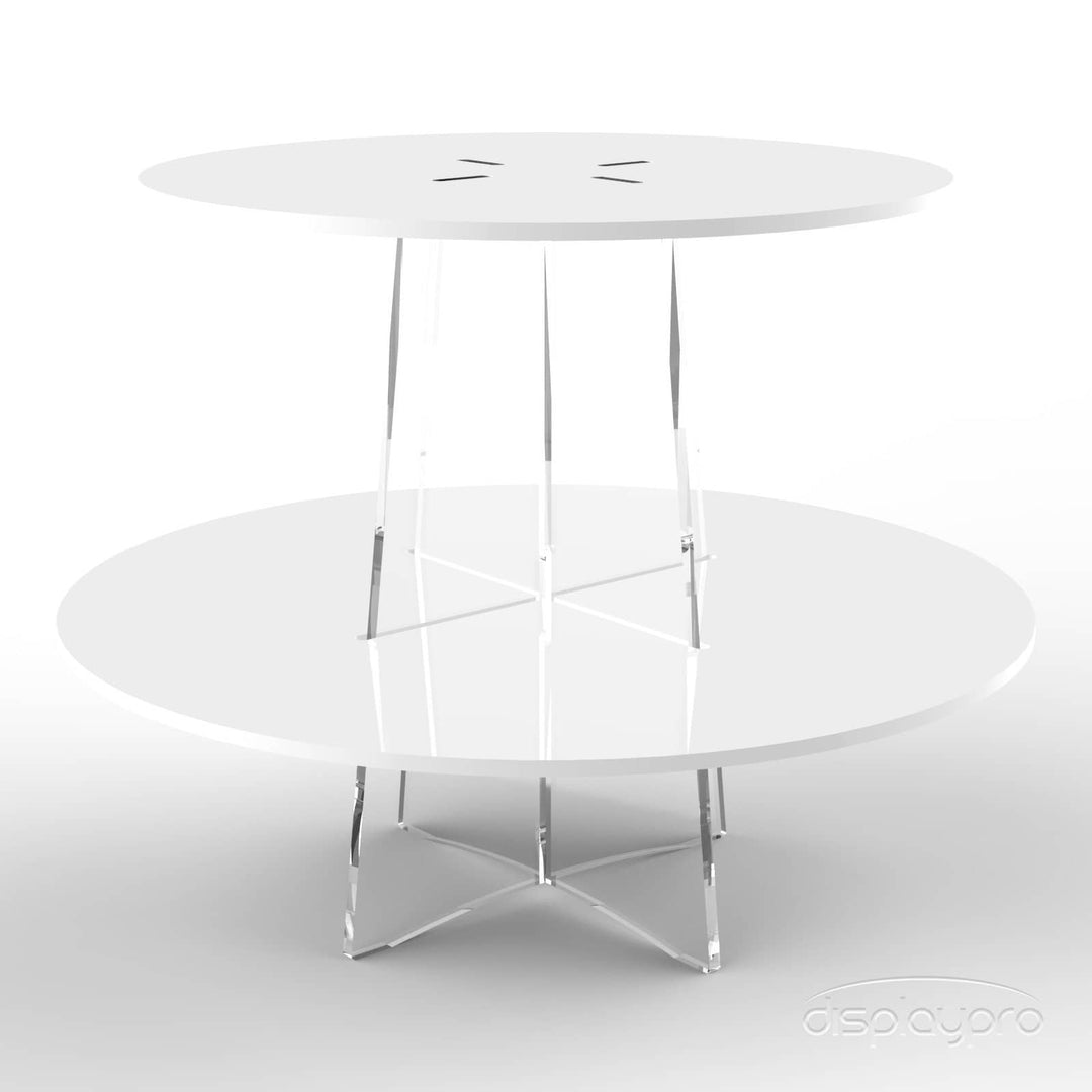 Round Acrylic Cupcake Stand Displaypro 13