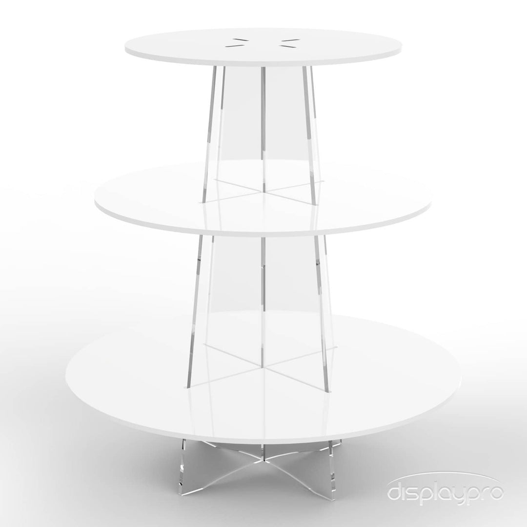 Round Acrylic Cupcake Stand Displaypro 50