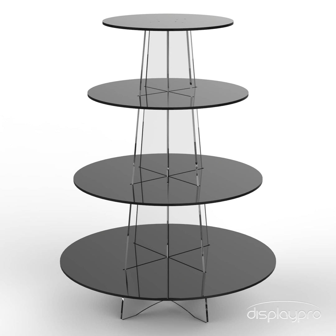 Round Acrylic Cupcake Stand Displaypro 45