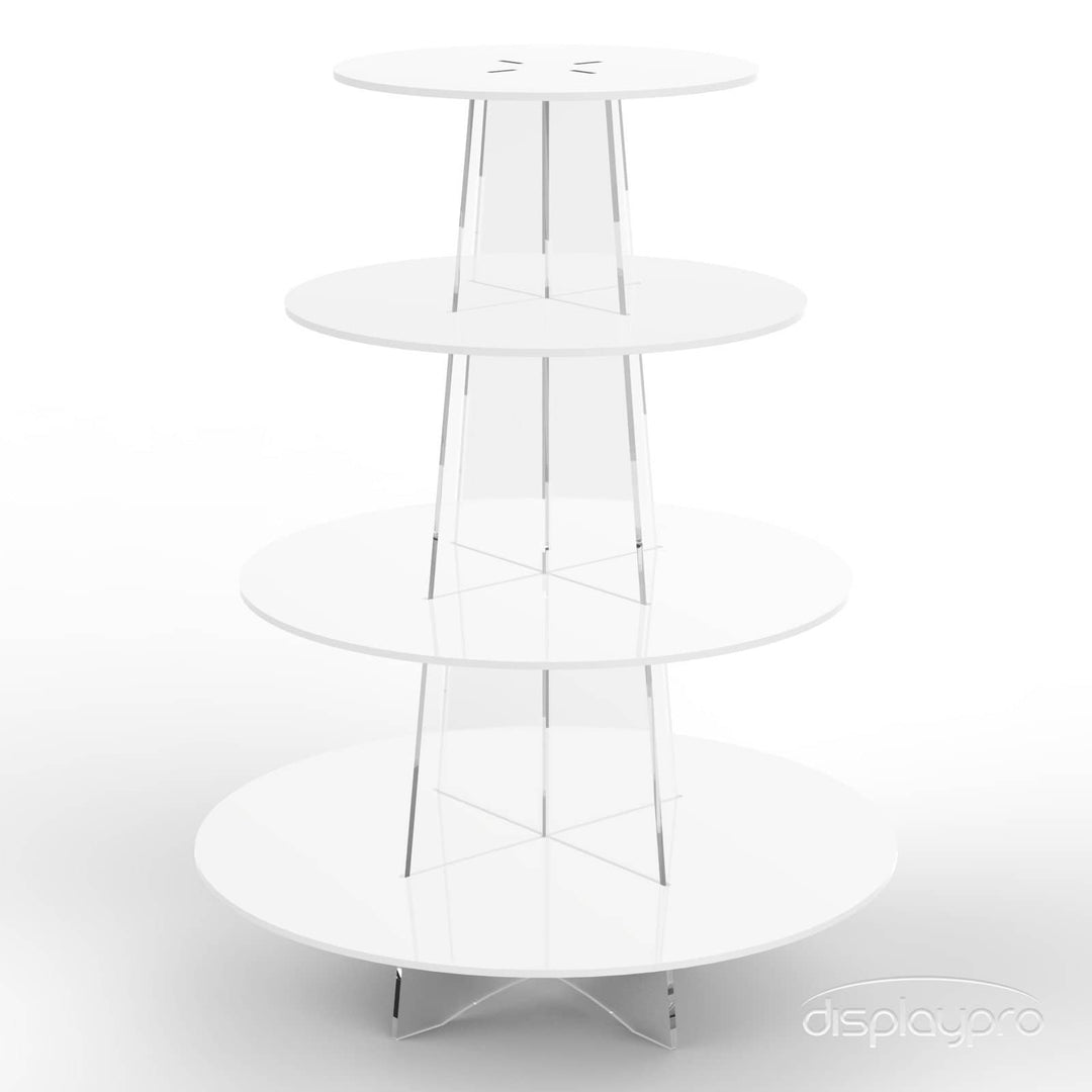 Round Acrylic Cupcake Stand Displaypro 51