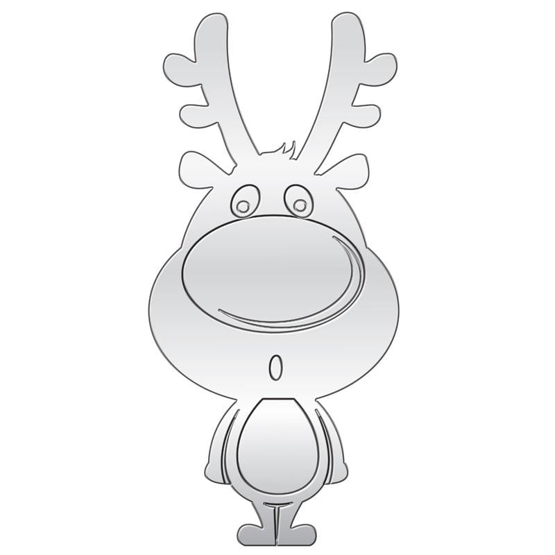 Rudolph Reindeer Acrylic Mirror Displaypro