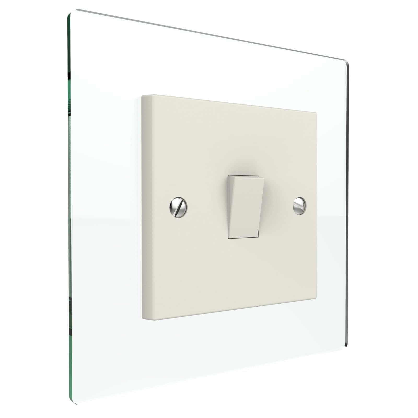 Single Light Switch Surrounds by Displaypro Ltd Various colours