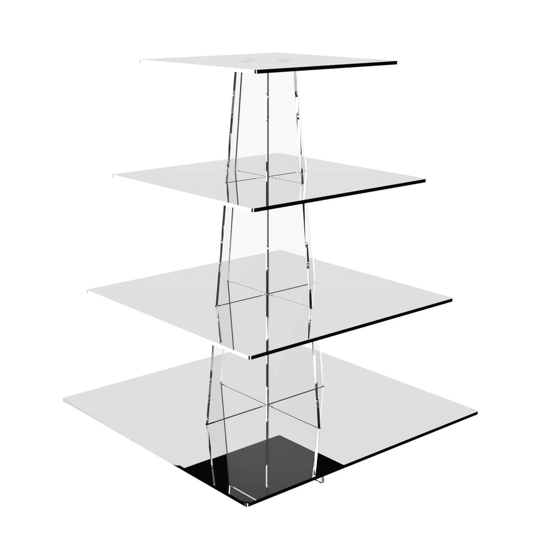 Square Acrylic Cupcake Stand Displaypro 45