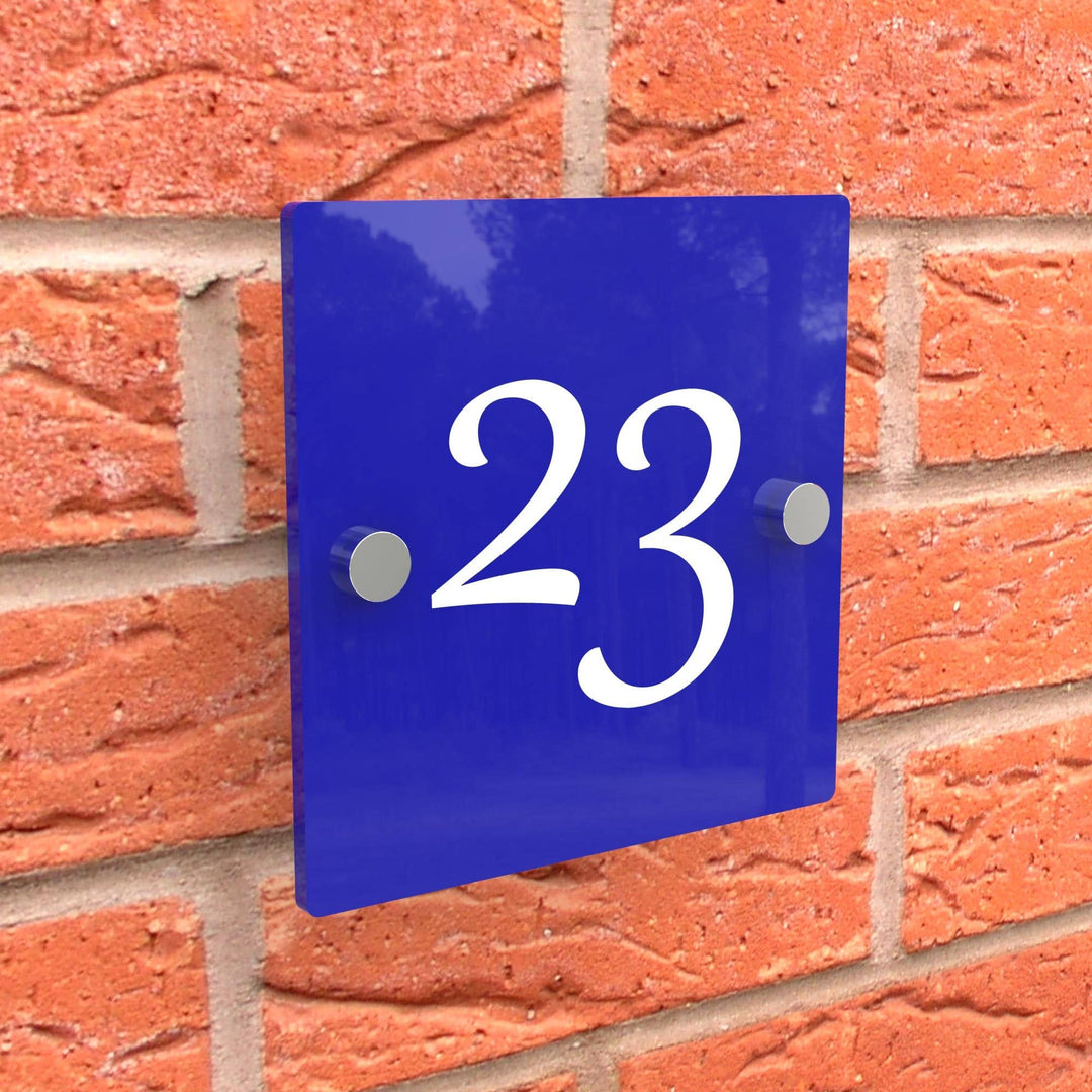 Square Acrylic House Sign Plaque Displaypro 6