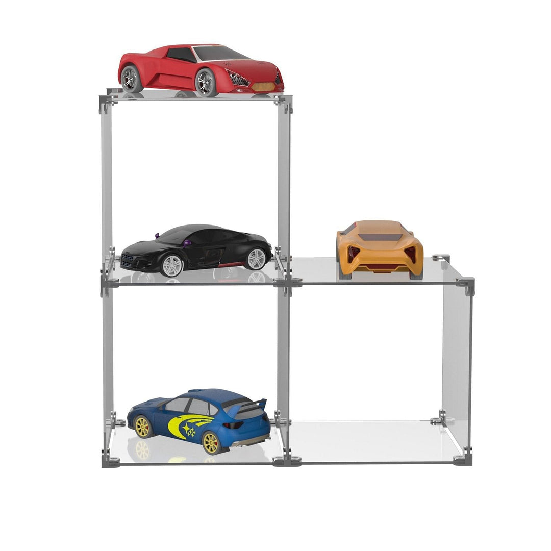 Triple Cube 2x2 Stepped Display Stand Displaypro