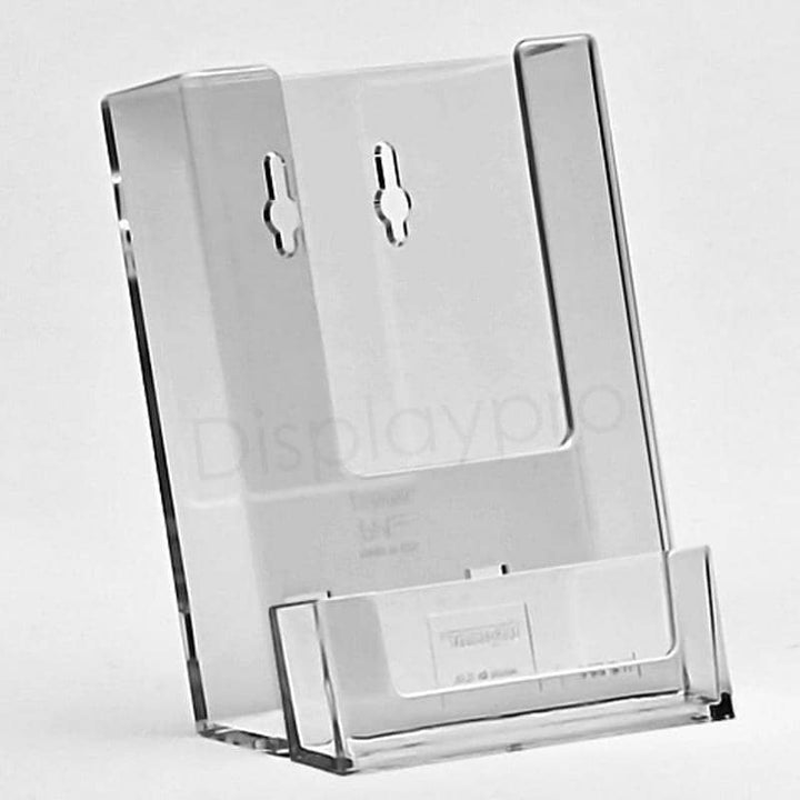 Wall Mount Leaflet Holders with Business Card Dispensers