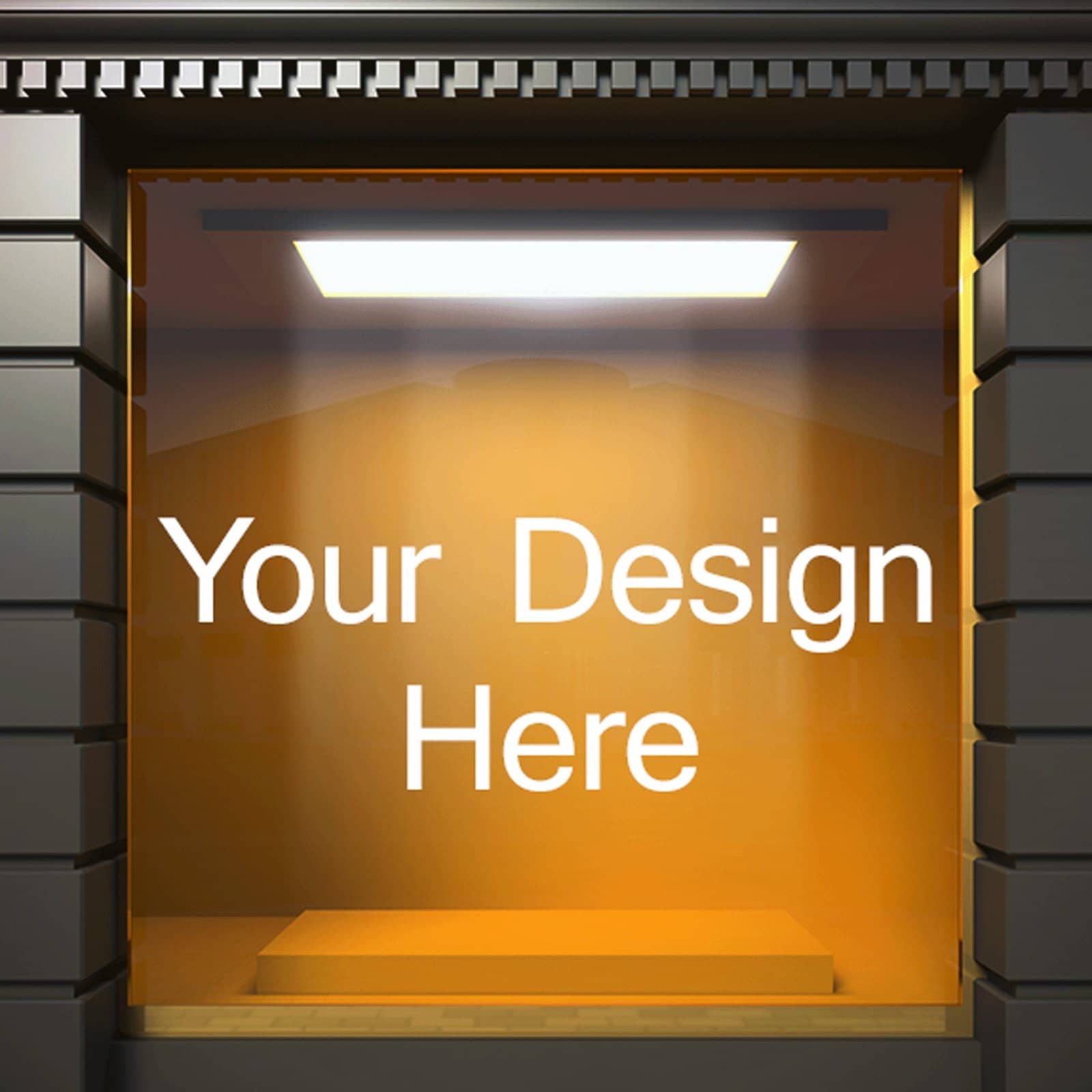 Window Sticker "Your Own Design" freeshipping - Displaypro